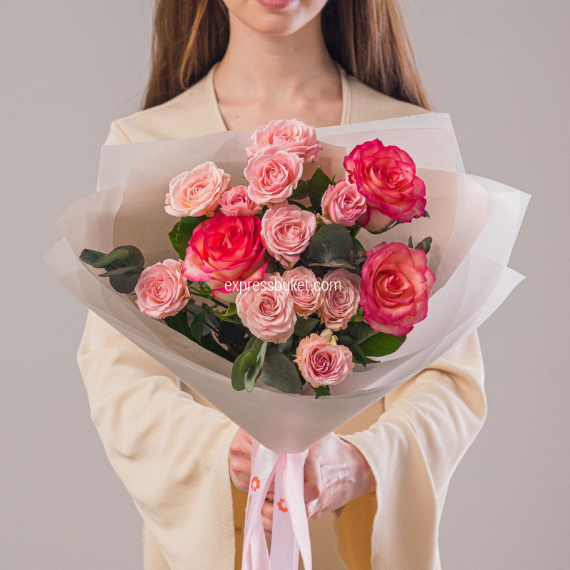 Розовое утро