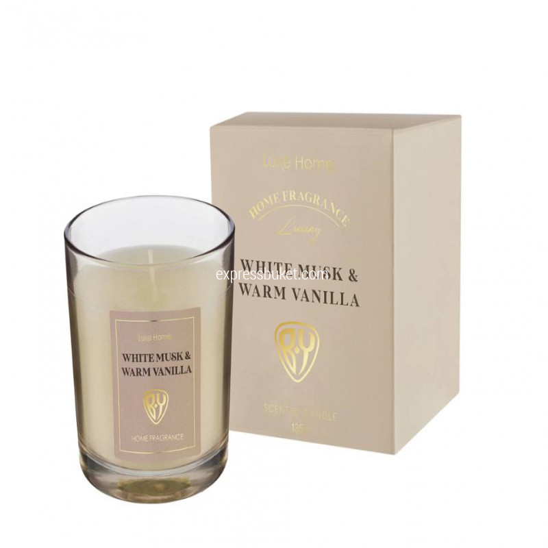 Аромасвеча Мускус и Ваниль
