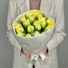 Лимонные пионовидные тюльпаны, 19 шт