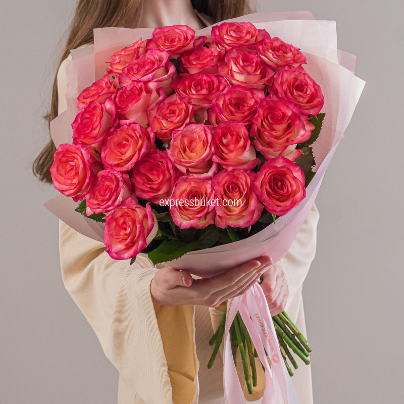 Букет роз Джумилия 25 шт